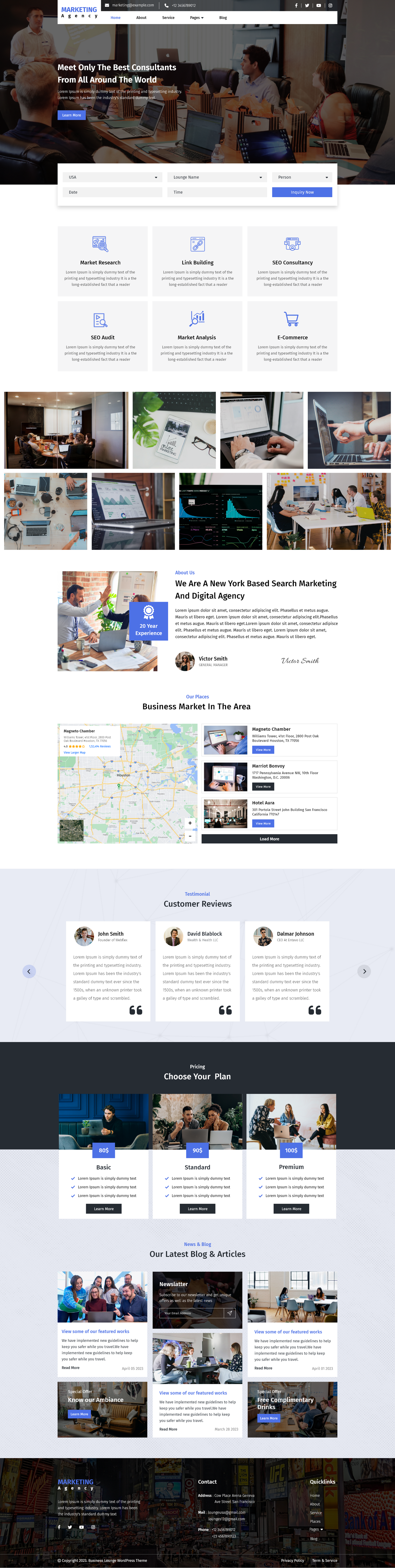 Agency WordPress Theme