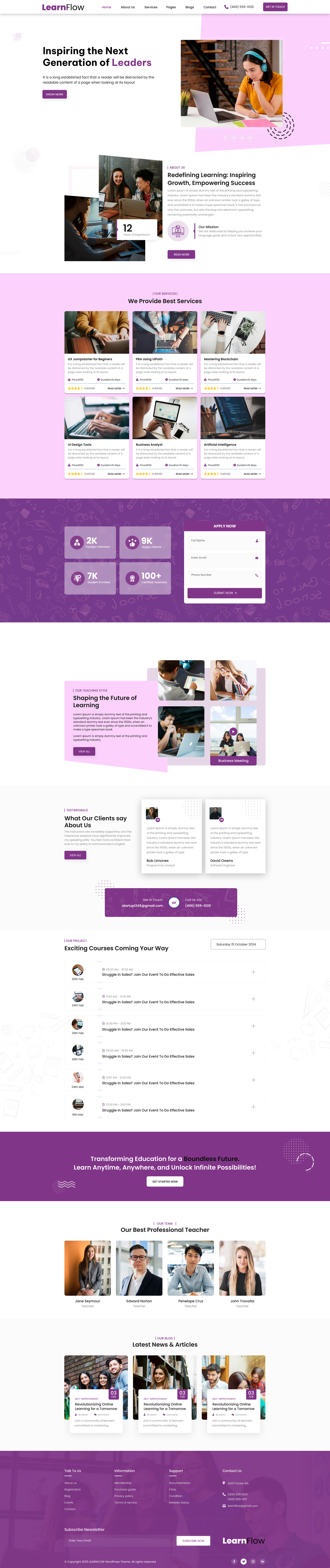 Education WordPress Theme