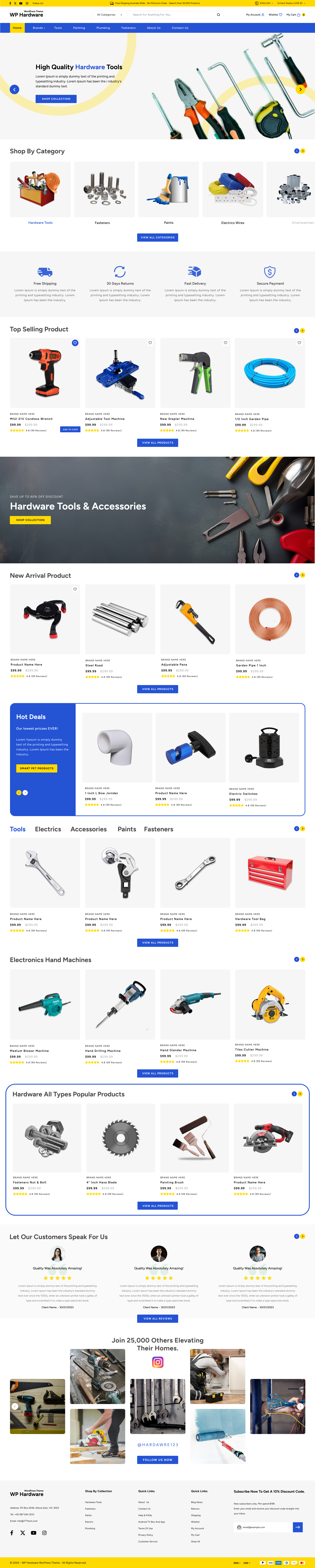 Business Venture WordPress Theme