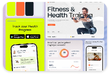 Fitness Website Design