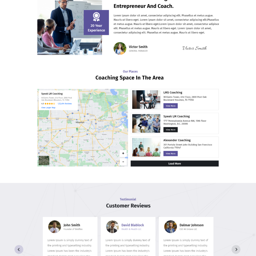 Coaching Center WordPress Theme