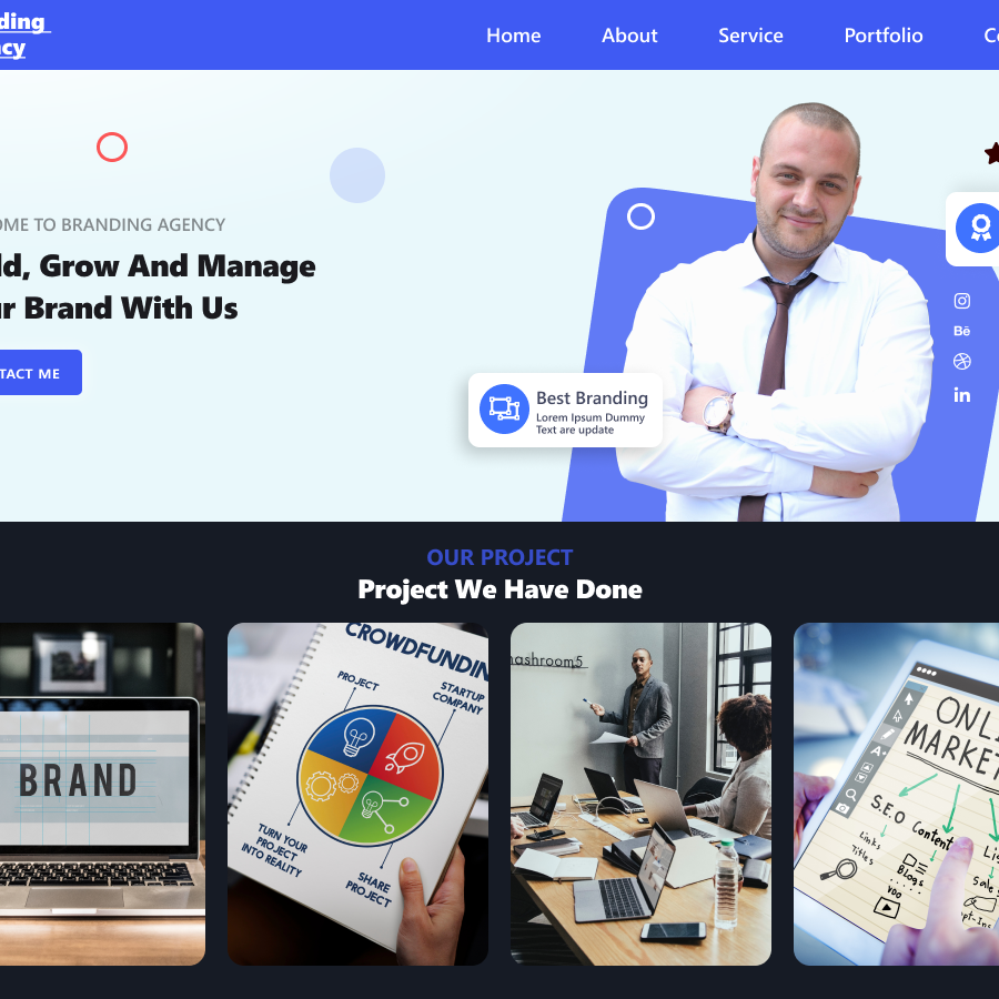 Free Branding WordPress Theme