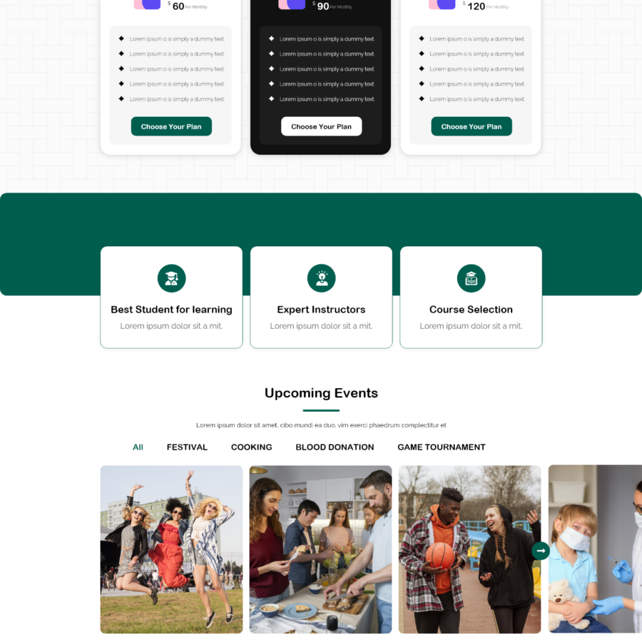 Elearning WordPress Theme