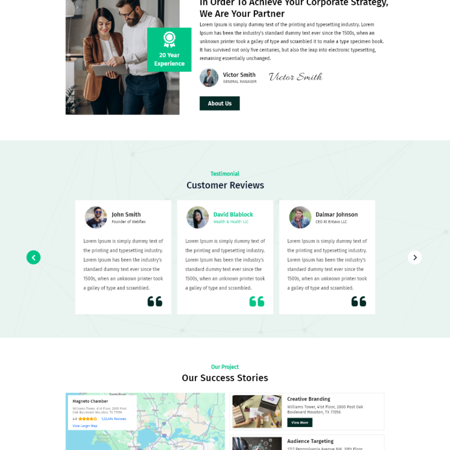 Free Business WordPress Theme