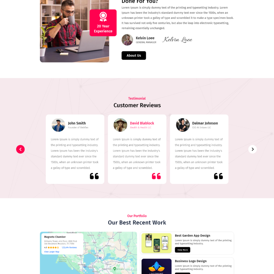 Workfolio WordPress Theme