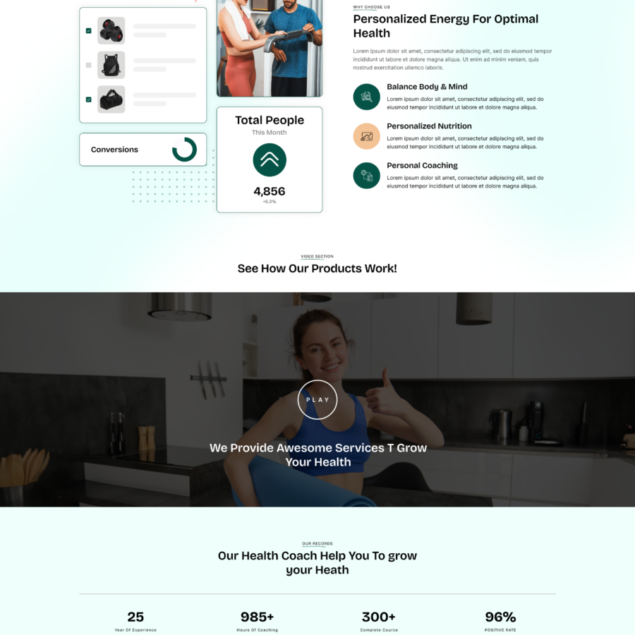 Health Coach WordPress Theme